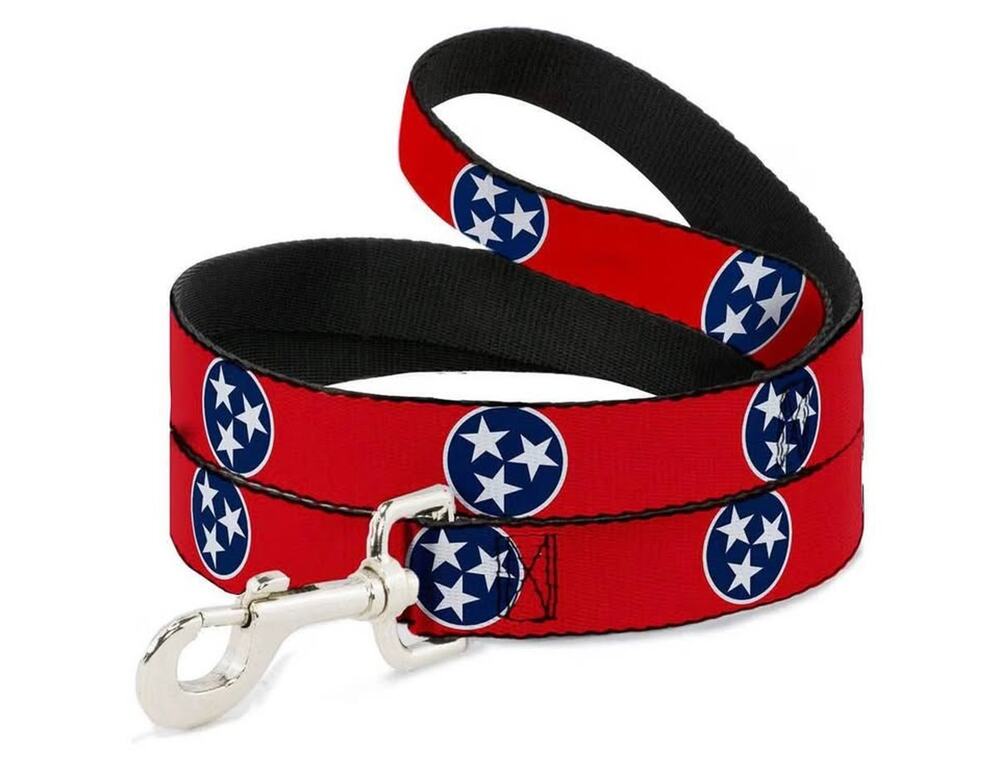 Buckle-Down Tennessee Tri-Star Dog Leash